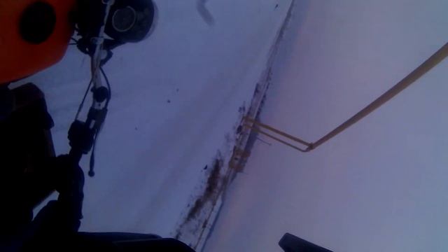 Зимняя покатушка, на иж планета 3 с цепями на колесах! смотреть онлайн