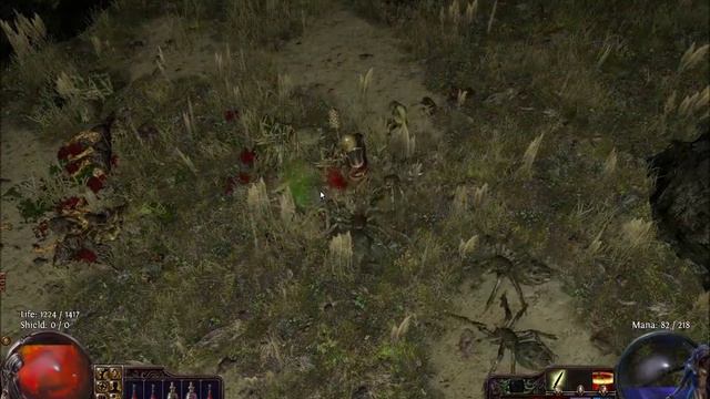 Closed Beta Path of exile : lvl66 marauder in Maelstrom of Chaos. смотреть онлайн