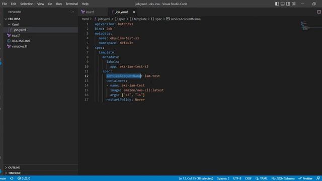 Enable IAM Roles for Service Accounts on the EKS for S3 Bucket смотреть онлайн