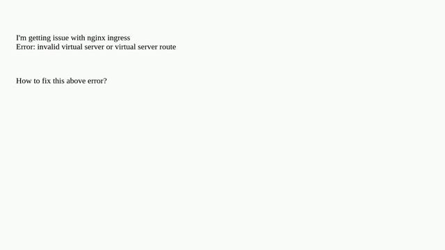 Getting issue with nginx ingress controller смотреть онлайн