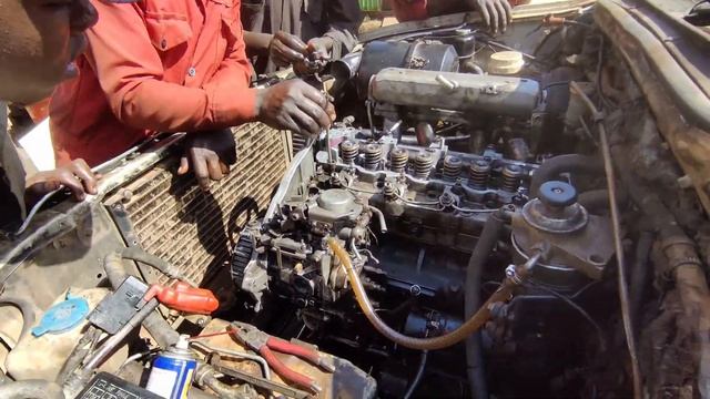 Mitsubishi 4D56 engine rebuild смотреть онлайн