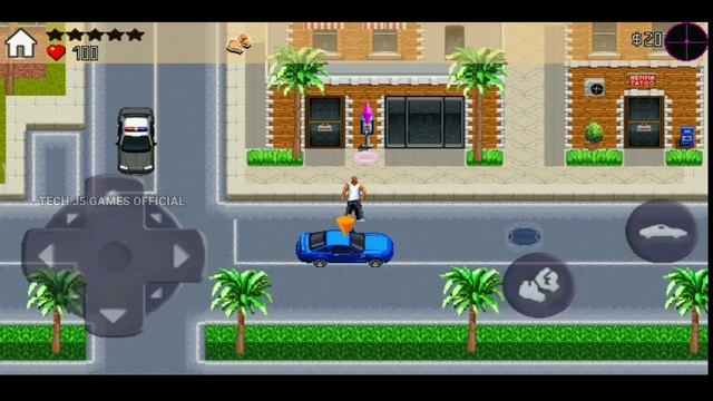 Gangstar 2: Kings of L.A. 2D Game Apk Android Gameplay смотреть онлайн