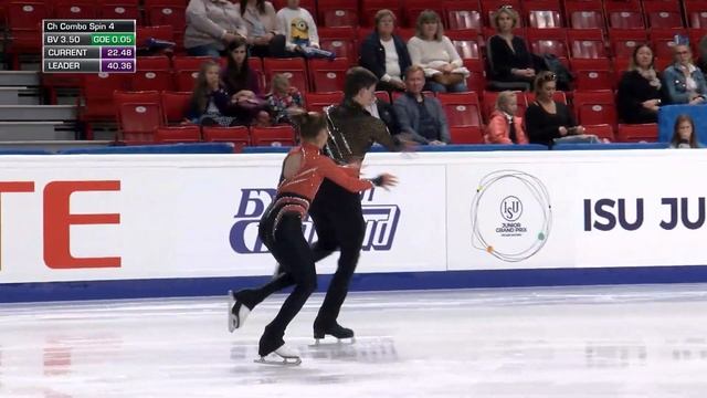 Anastasiia Smirnova / Danylo Siianytsia (USA) | Pairs Short Program | Chelyabinsk 2019 смотреть онлайн