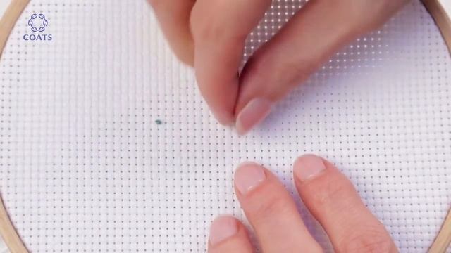 Learn How To Back Stitch on Aida смотреть онлайн