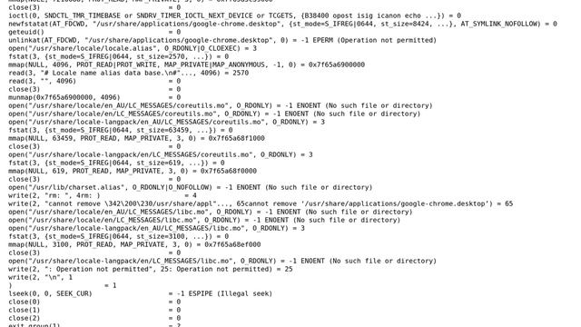 linux: rm of file as root fails with EPERM (Operation not permitted) смотреть онлайн