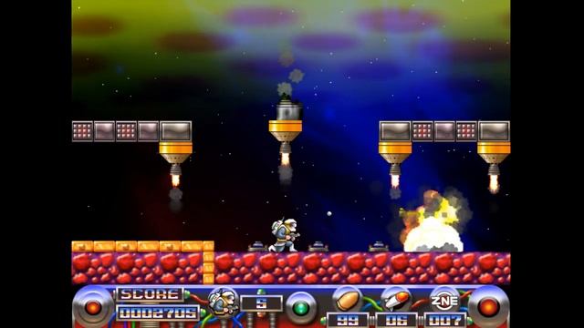 EXOLON DX (Retro Remake / Retro Style Gameplay Sample) смотреть онлайн