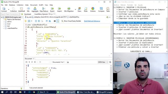 ?MongoDB?11? InsertMany() - Crear documentos смотреть онлайн