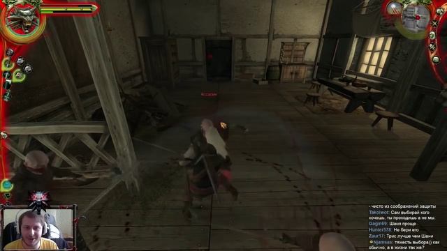 The Witcher прохождение с Карном. Часть 14 - Трисс или Шани? смотреть онлайн