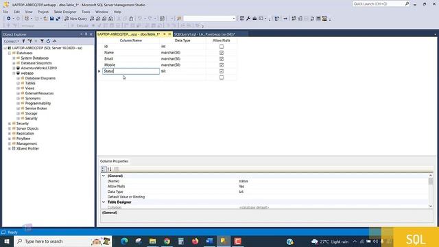 Primary Key in Ms Sql Server |Microsoft SQL Server | free live projects with source code Harisystem смотреть онлайн