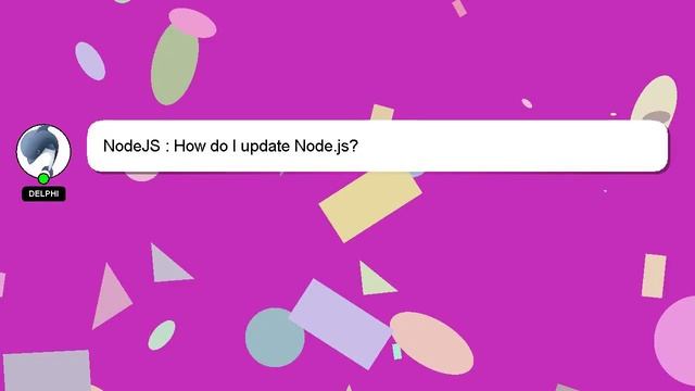 NodeJS : How do I update Node.js? смотреть онлайн
