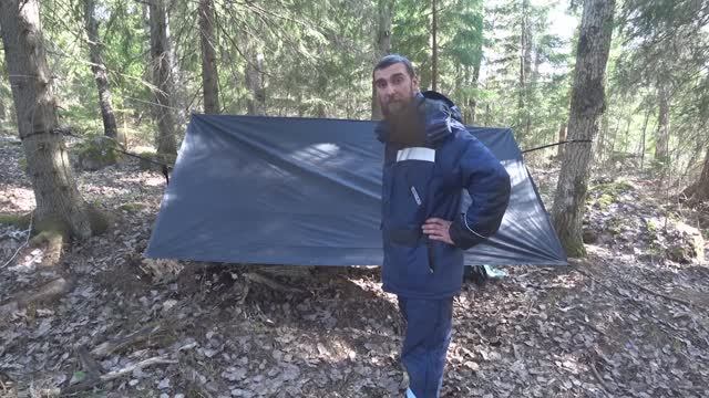 Гамак с тентом (Декатлон/Озон) май 2023 | Тревожный Павлик