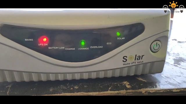 Luminous Solar Inverter 500Va/12v/400W/20A Detail