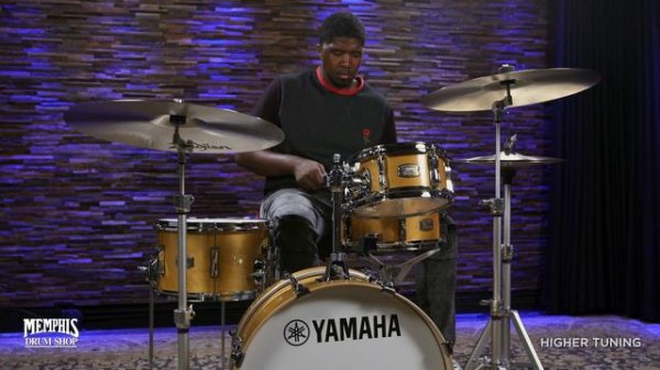 Yamaha Stage Custom Hip Drum Set - 20/13/10/13 - Natural Wood