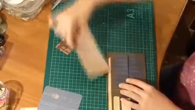 Из картонных обрезков. Открытка-кошелёк смотреть онлайн