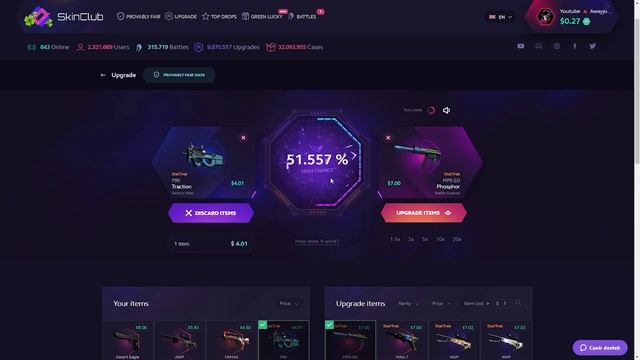 SKINCLUB - PERFECT TACTIC BRO !! смотреть онлайн