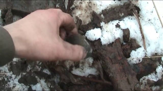 Снег раскопкам не помеха. Новый шурф домовой ямы. #38 смотреть онлайн