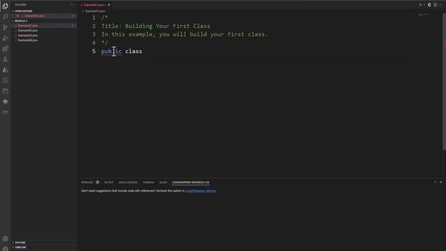 Java Practice Examples - Module 1 - 1 Creating Your First Java File смотреть онлайн