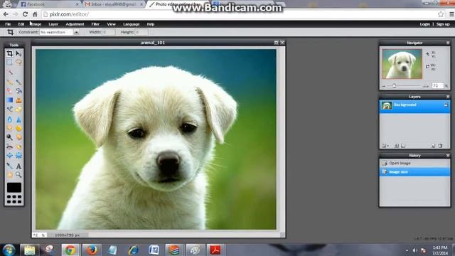 How to Change Image Size from Online Photoshop смотреть онлайн
