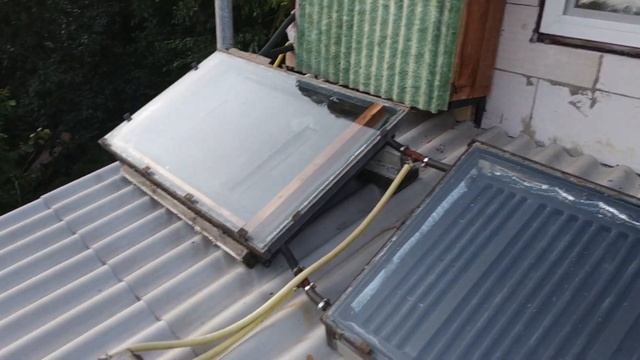 Солнечный коллектор своими руками смотреть онлайн