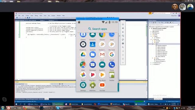 C# Xamarin Android SGWW Project 1 - make engine from lessons code смотреть онлайн