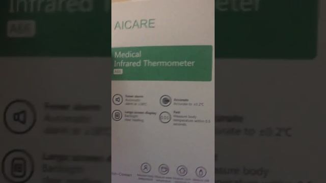 AICARE Medical Infrared Thermometer смотреть онлайн