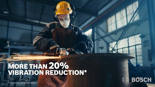 Bosch GWS 12-125 S Professional Angle Grinder смотреть онлайн