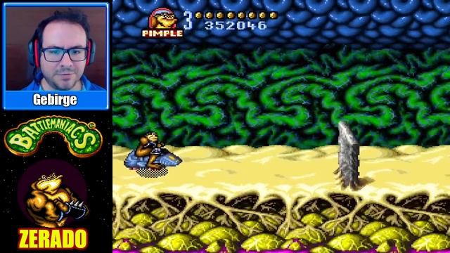 Battlemaniacs - ZERADO - Battletoads in Battlemaniacs do Super Nintendo смотреть онлайн