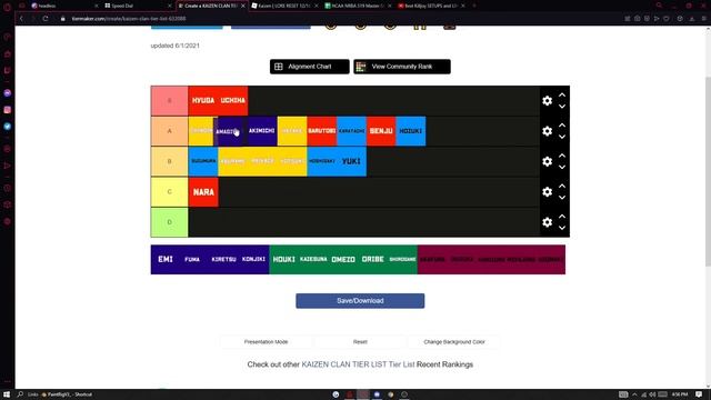 End Of Lore Kaizen Clan Tier List FT. JUNE смотреть онлайн