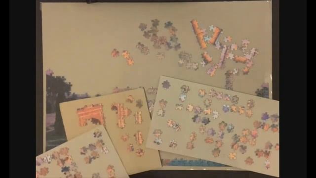 Timelapse of 1000 Puzzle 'Taj Mahal' by Clementoni смотреть онлайн