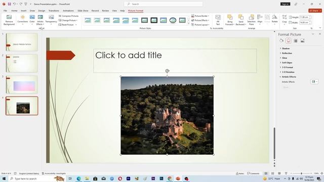 How To Blur an Image in Powerpoint смотреть онлайн