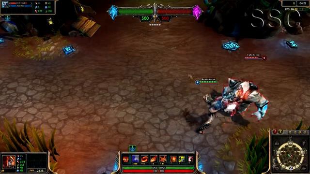 Dark Bone Shyvana LOL Custom Skin ShowCase смотреть онлайн