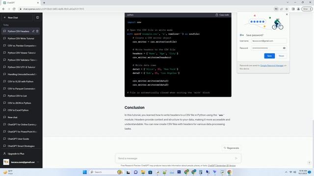 python csv write header смотреть онлайн