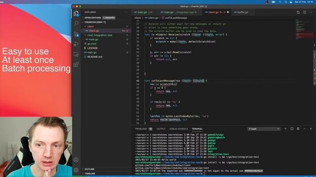 Design phase / Chukcha, communist answer to Kafka / Golang смотреть онлайн