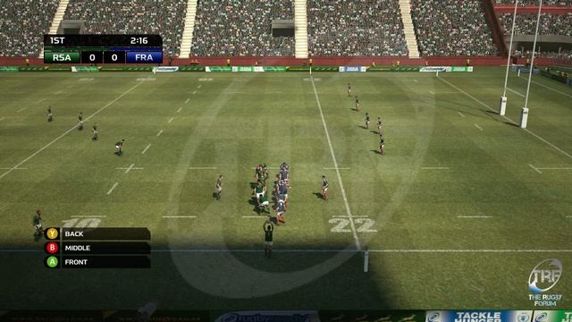 Rugby World Cup 2011 The Official Game - 4 New Screenshots Ft. South Africa And France! смотреть онлайн
