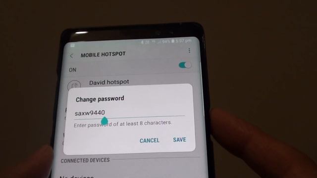 Samsung Galaxy Note 8: How to Change Mobile Hotspot Password смотреть онлайн