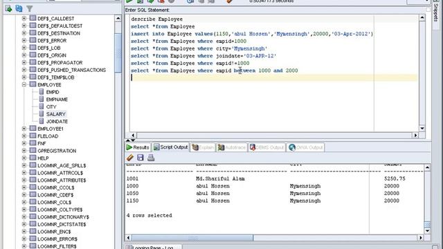 Oracle Database 11g - SQL Bangla Tutorial |Ch3_1- How to restrict and sort Data | Training смотреть онлайн