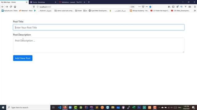 11 - Laravel [ Forms Part - 2 ] [ Arabic ] смотреть онлайн