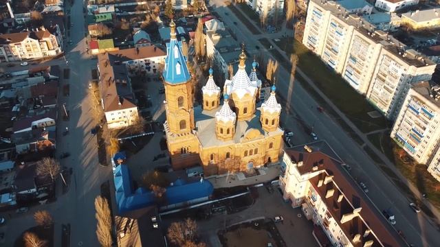 Елец Лучок Церковь иконы Елецкой божией матери DJI смотреть онлайн