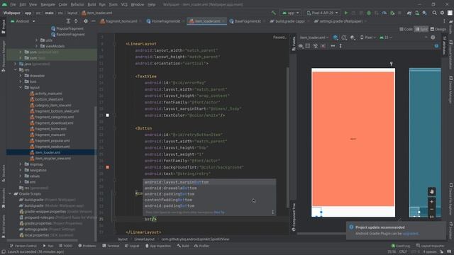 Paging 3 Loader Android Tutorial | Load State Adapter Error & Loading States смотреть онлайн