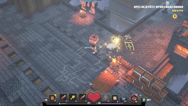 Как пройти Minecraft Dungeons (#9) смотреть онлайн