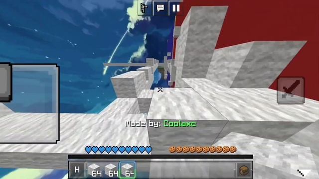 Java Speedbridge in mcpe new touch controls? смотреть онлайн