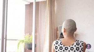 Beautiful Girl Smooth Razor Blade Headshave | 4k Remastered | Haircut Tech