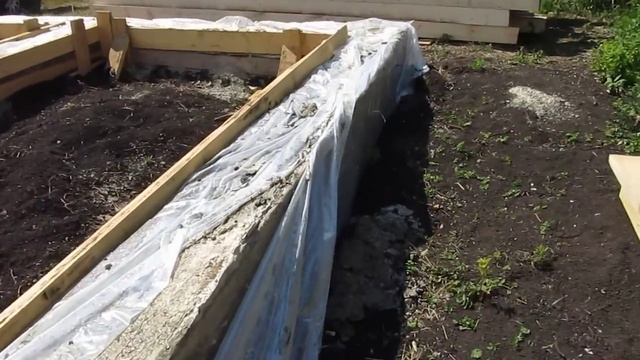 Фундамент для дома из бруса смотреть онлайн