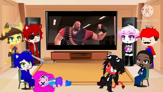 fandoms react to team fortress 2 music video смотреть онлайн