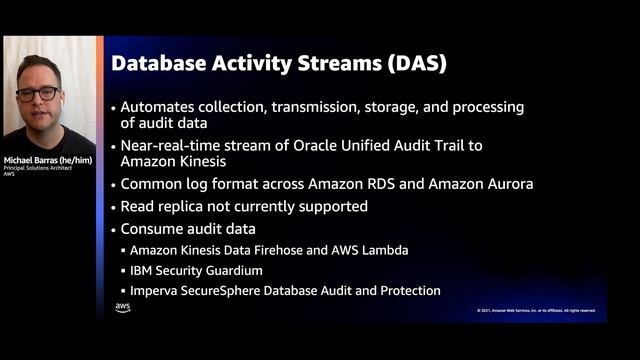 AWS re:Invent 2021 - What’s new in Amazon RDS for Oracle смотреть онлайн