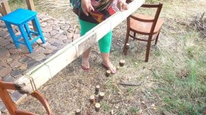 Как сделать станок для плетения циновки из рогоза. Своими руками.