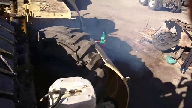 Перший запуск ЯМЗ 240 НМ2 V12 TwinTURBO (500 л.с.) на Кіровці К 710М