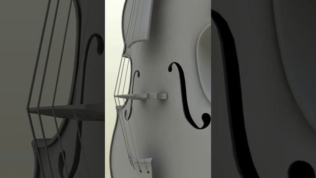 Violoncello 3D model from CGTrader.com