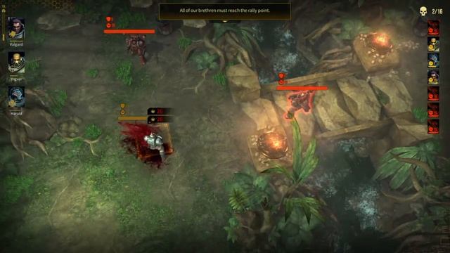 WARHAMMER 40,000 SPACE WOLF! Card Tactics! (PS4) смотреть онлайн