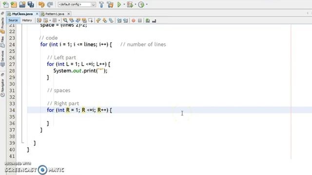 Java program to print pattern - Hindi смотреть онлайн